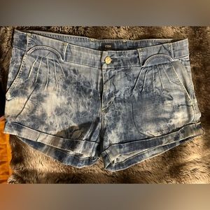 Citizens of Humanity acid wash shorts